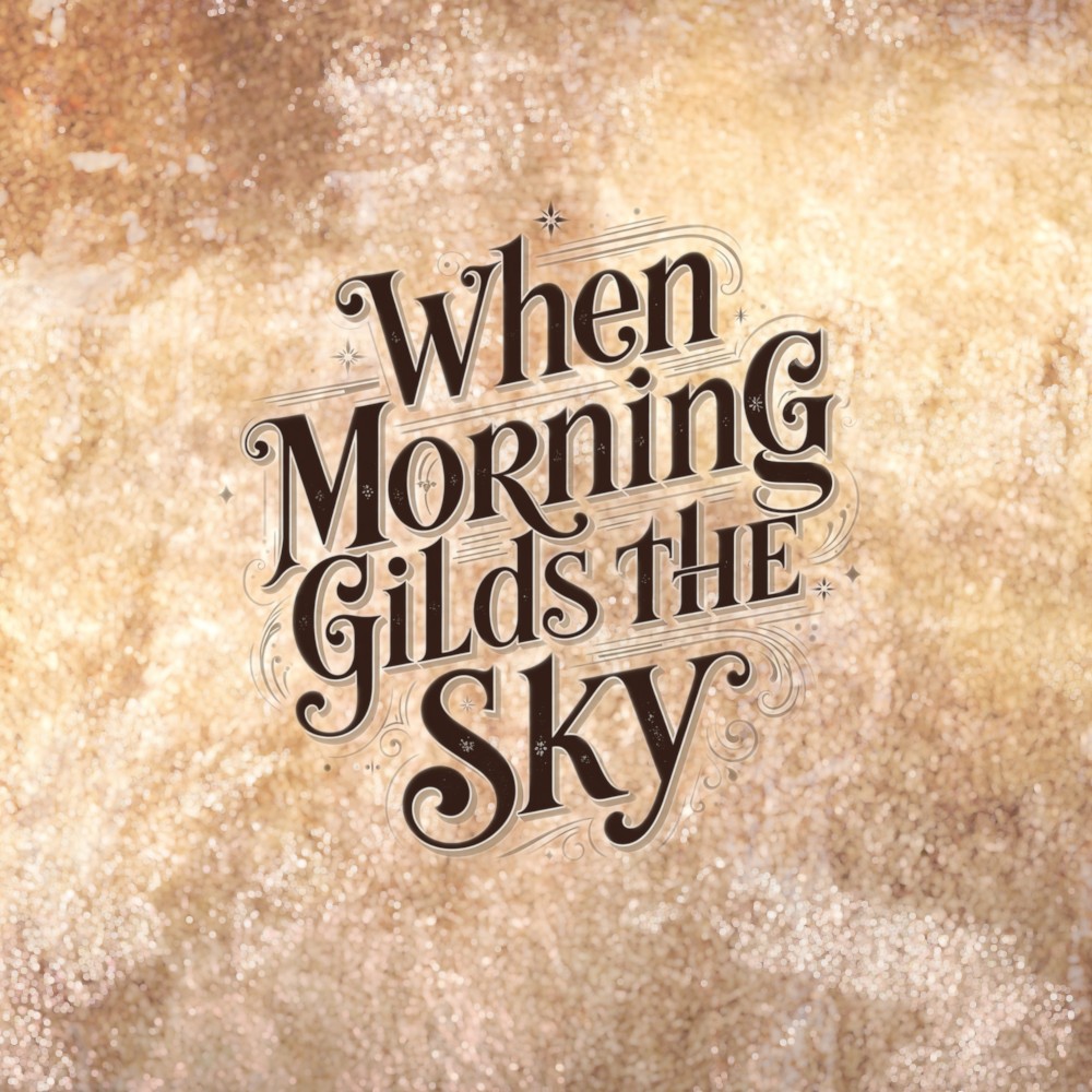 Album cover for When Morning Gilds the Sky
